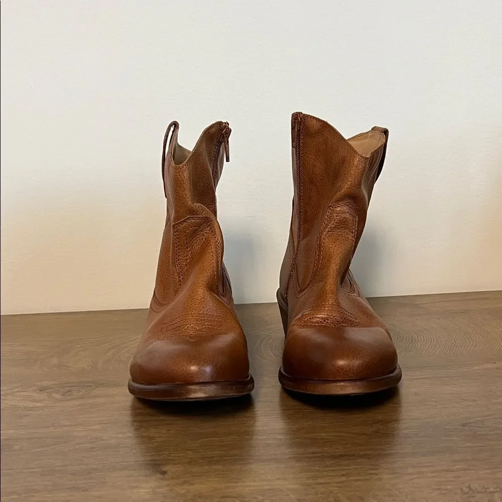 Miz Mooz Carlitos Cowboy Bootie Brown US 10.5
